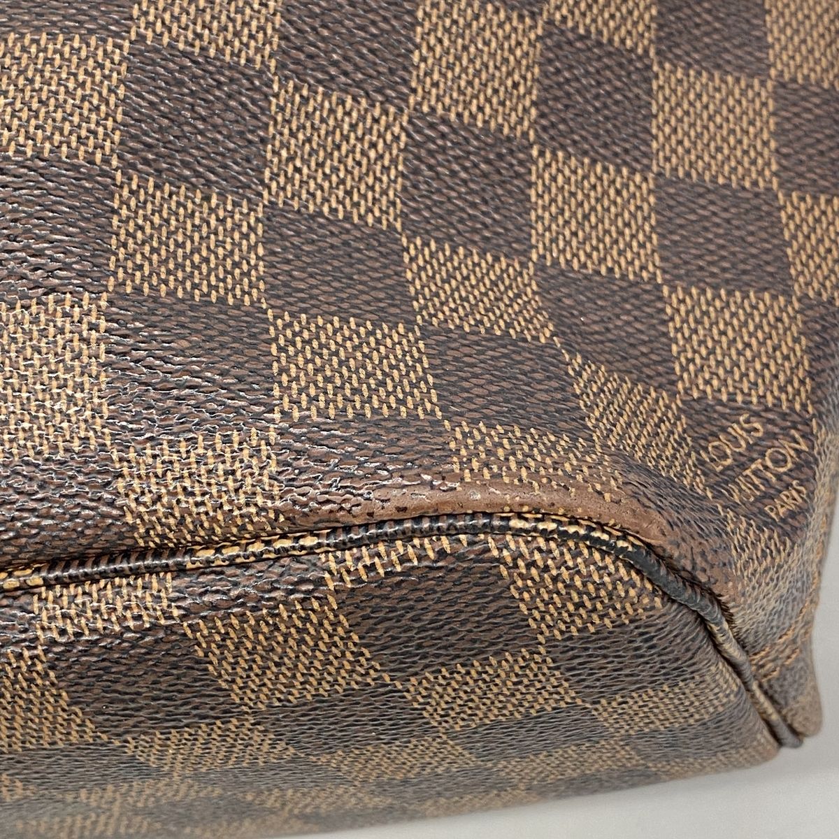 Louis Vuitton Tote Bag Damier Neverfull PM Ebene — view 6