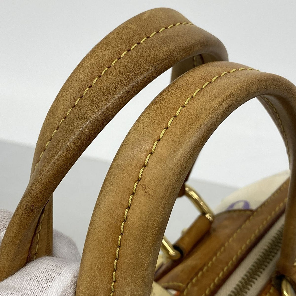 Louis Vuitton Handbag Monogram Multicolor Courtney MM Blanc — view 7