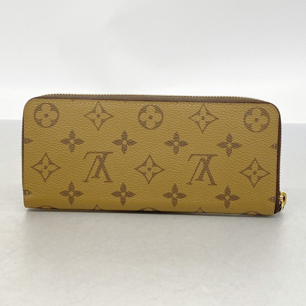 Louis Vuitton Wallet Monogram Reverse Portefeuille Clemence Brown — view 5