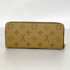 Louis Vuitton Wallet Monogram Reverse Portefeuille Clemence Brown — view 5