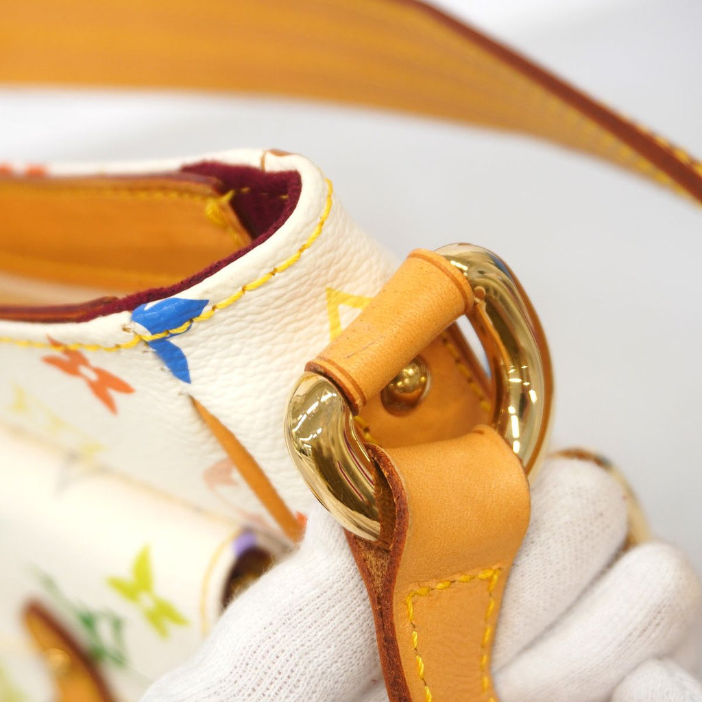 Louis Vuitton Shoulder Bag Monogram Multicolor Lodge PM Blanc — view 7