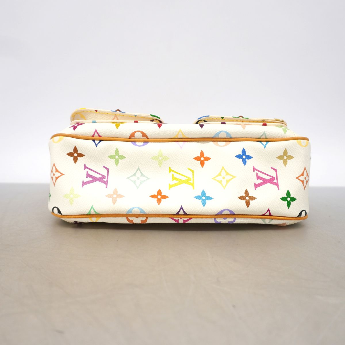 Louis Vuitton Shoulder Bag Monogram Multicolor Lodge PM Blanc — view 3