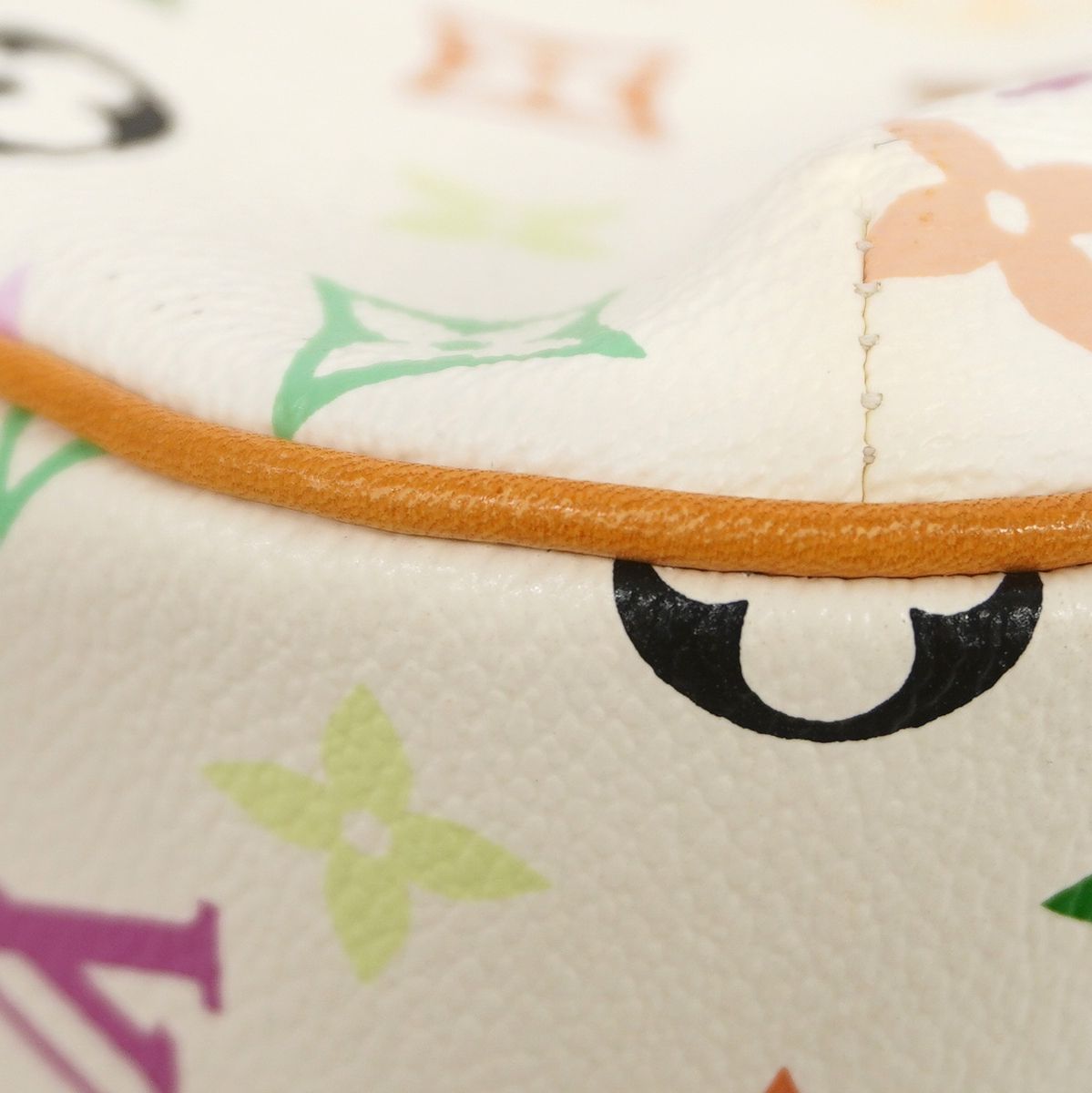 Louis Vuitton Shoulder Bag Monogram Multicolor Lodge PM Blanc — view 6