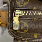 Louis Vuitton Shoulder Bag Monogram Viva-Cite MM Brown — view 8