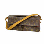 Louis Vuitton Shoulder Bag Monogram Viva-Cite MM Brown