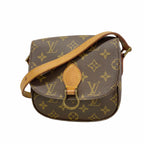 Louis Vuitton Shoulder Bag Monogram Mini Saint-cloud Brown