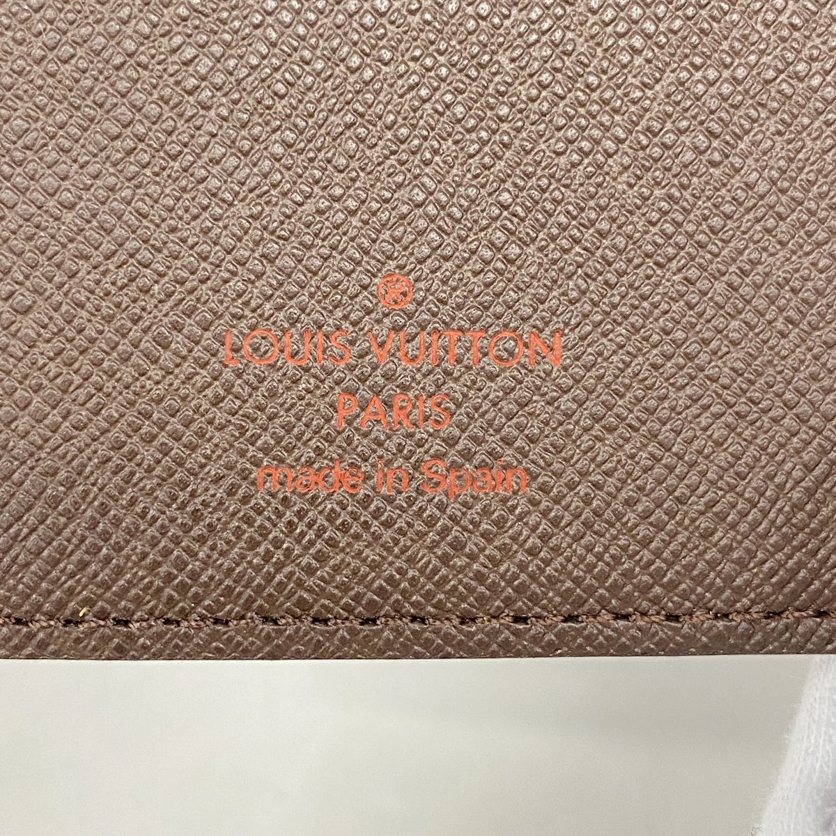Louis Vuitton Agenda Cover Damier PM Ebene — view 4