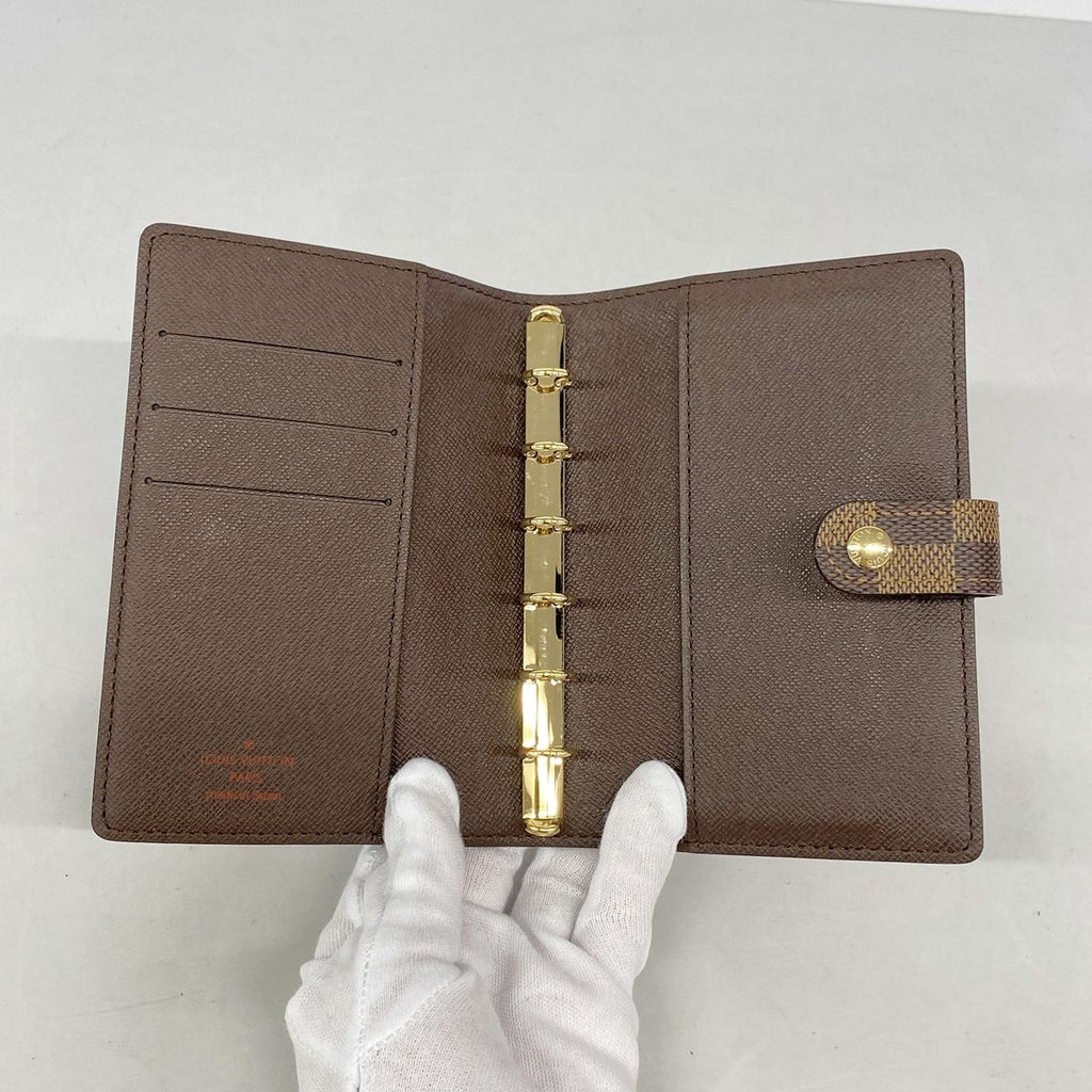 Louis Vuitton Agenda Cover Damier PM Ebene — view 3