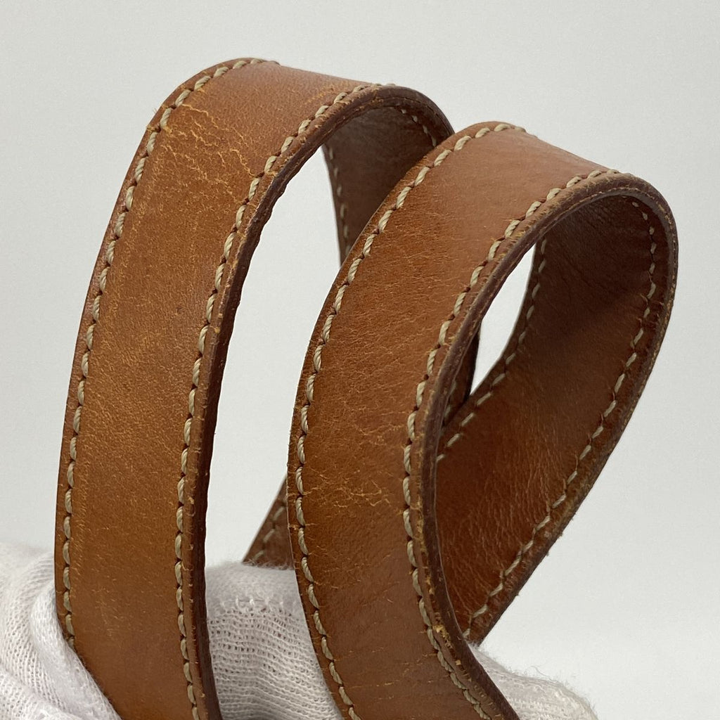 Celine Tote Bag Macadam Brown Gold — view 8