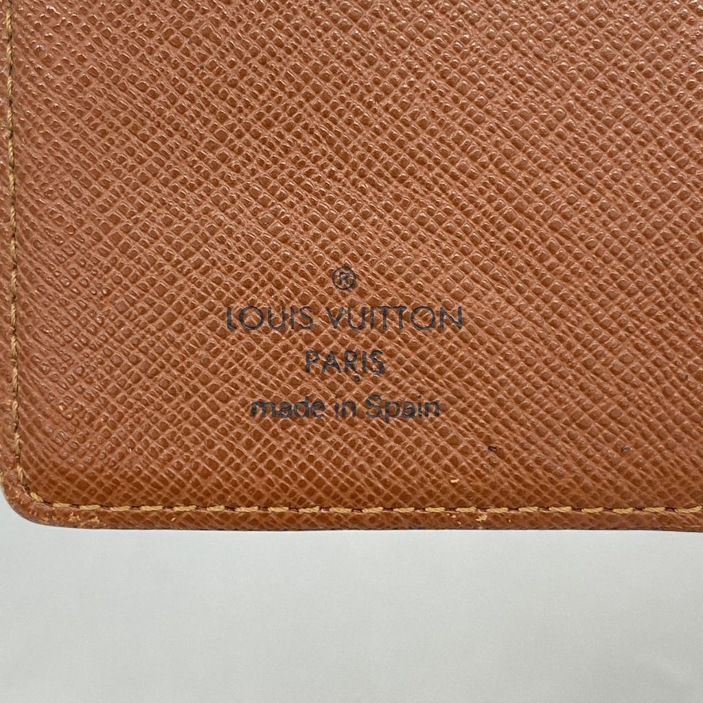 Louis Vuitton Agenda Cover Monogram PM Brown — view 4