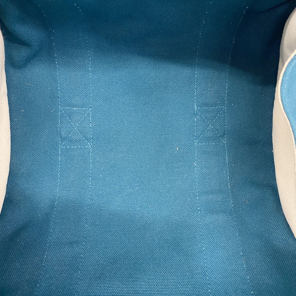 Hermes Tote Bag Cannes PM Canvas Blue Silver — view 4