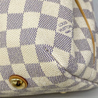 Louis Vuitton Tote Bag Damier Azur Cabas MM White — view 6