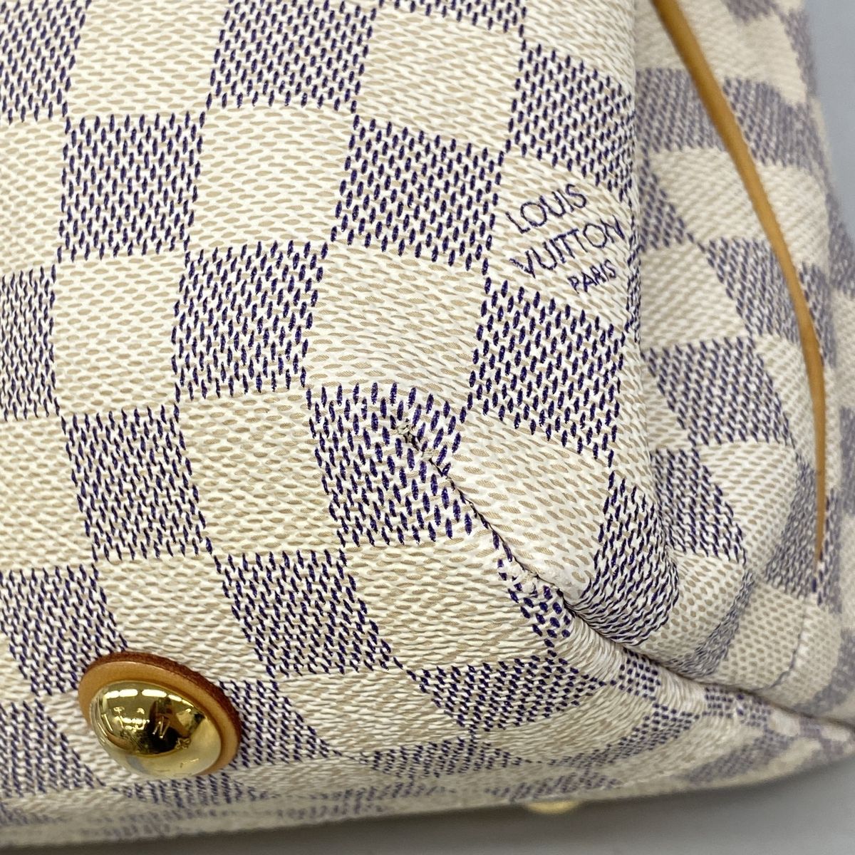 Louis Vuitton Tote Bag Damier Azur Cabas MM White — view 6