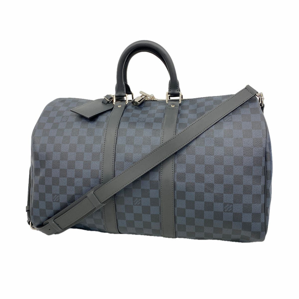 Louis Vuitton Boston Bag Damier Cobalt Keepall Bandouliere 45