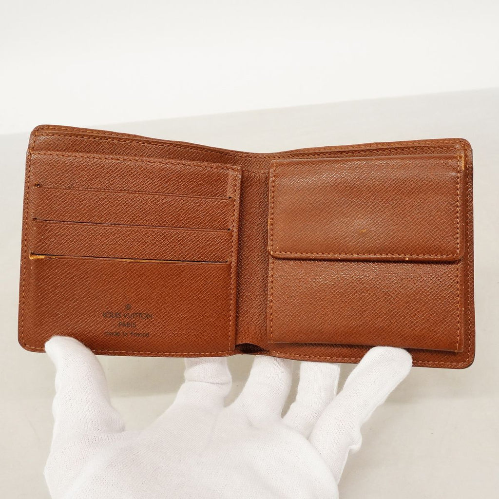 Louis Vuitton Wallet Monogram Portefeuille Cartes Credit Monet Brown — view 4
