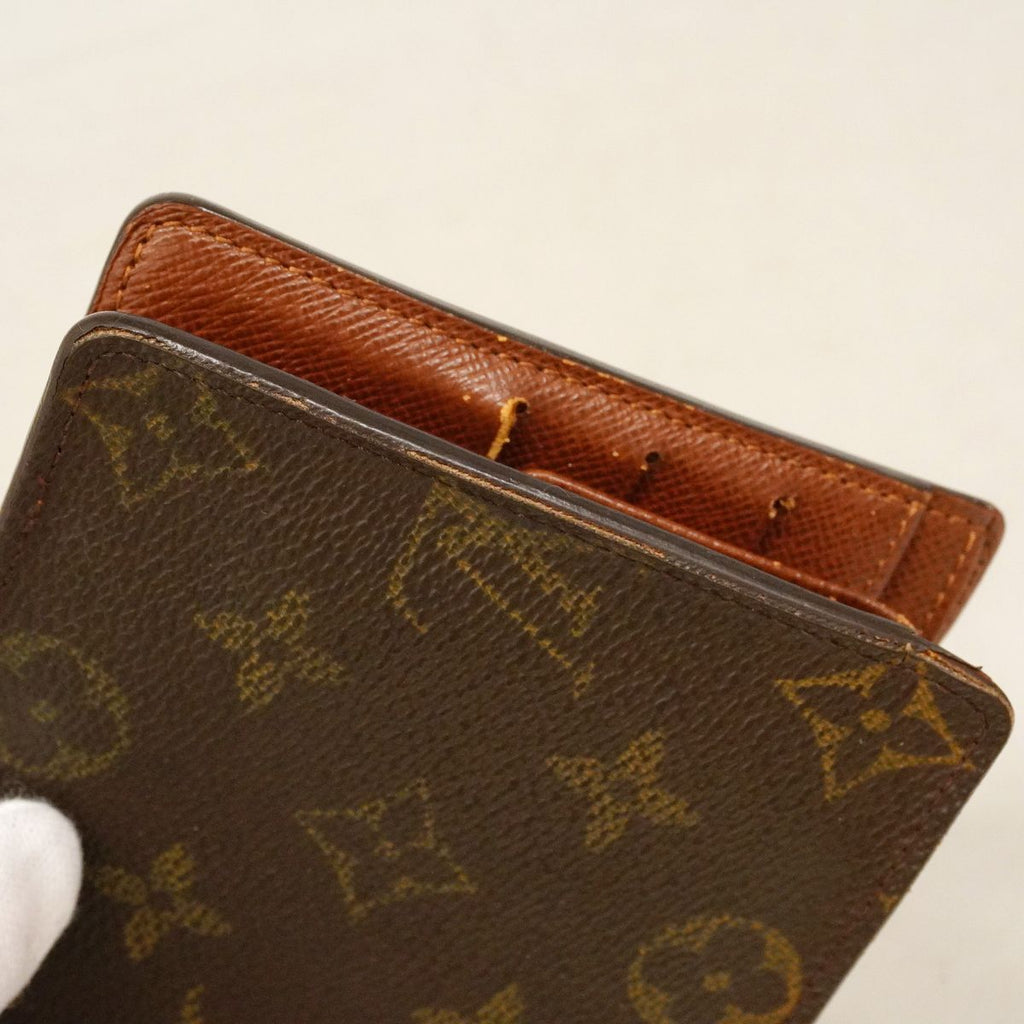 Louis Vuitton Wallet Monogram Portefeuille Cartes Credit Monet Brown — view 8