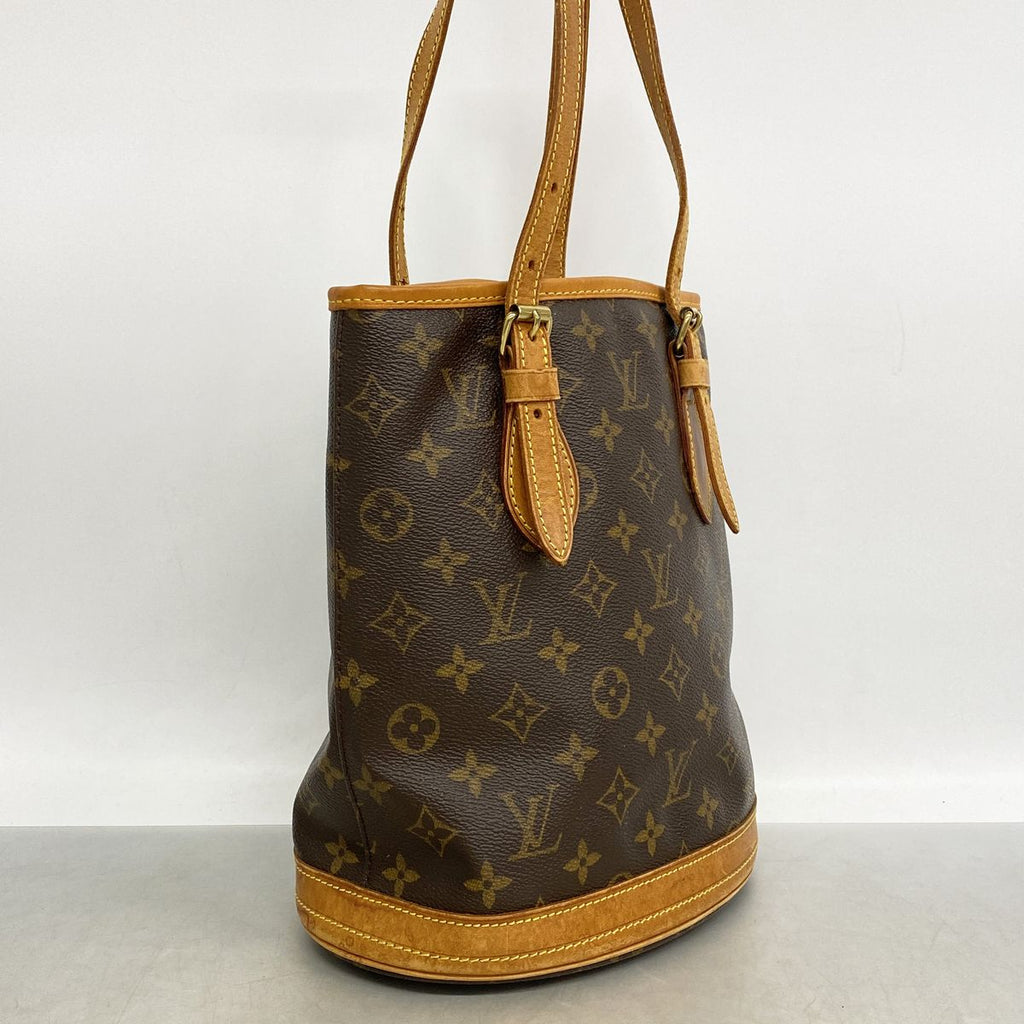 Louis Vuitton Tote Bag Monogram Bucket PM Brown — view 2