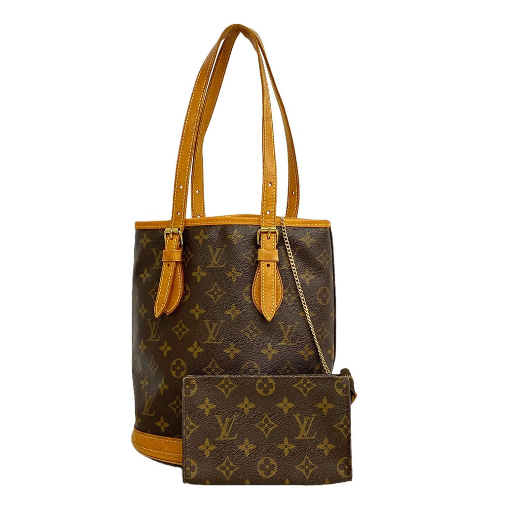 Louis Vuitton Tote Bag Monogram Bucket PM Brown