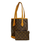 Louis Vuitton Tote Bag Monogram Bucket PM Brown