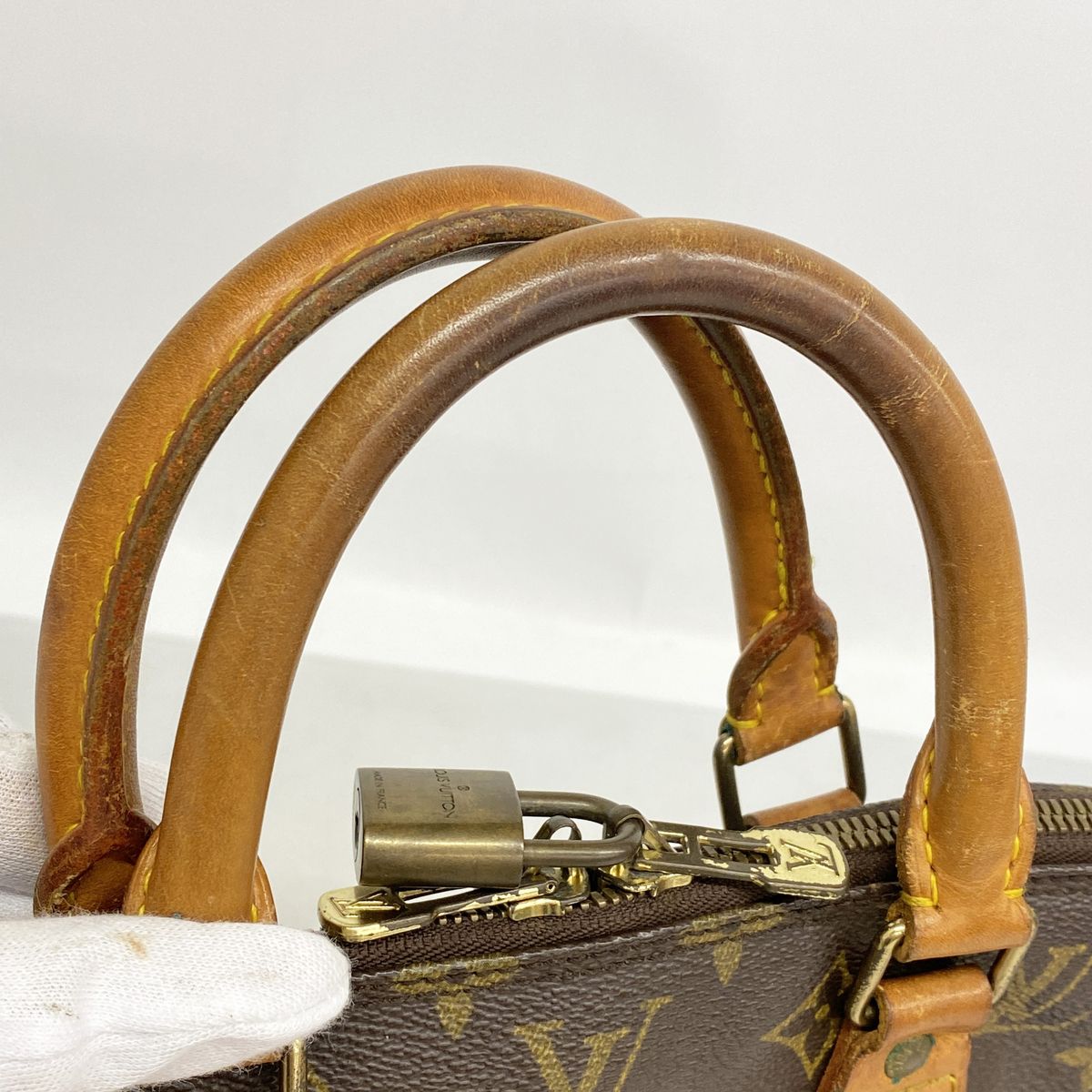 Louis Vuitton Handbag Monogram Alma Brown — view 8