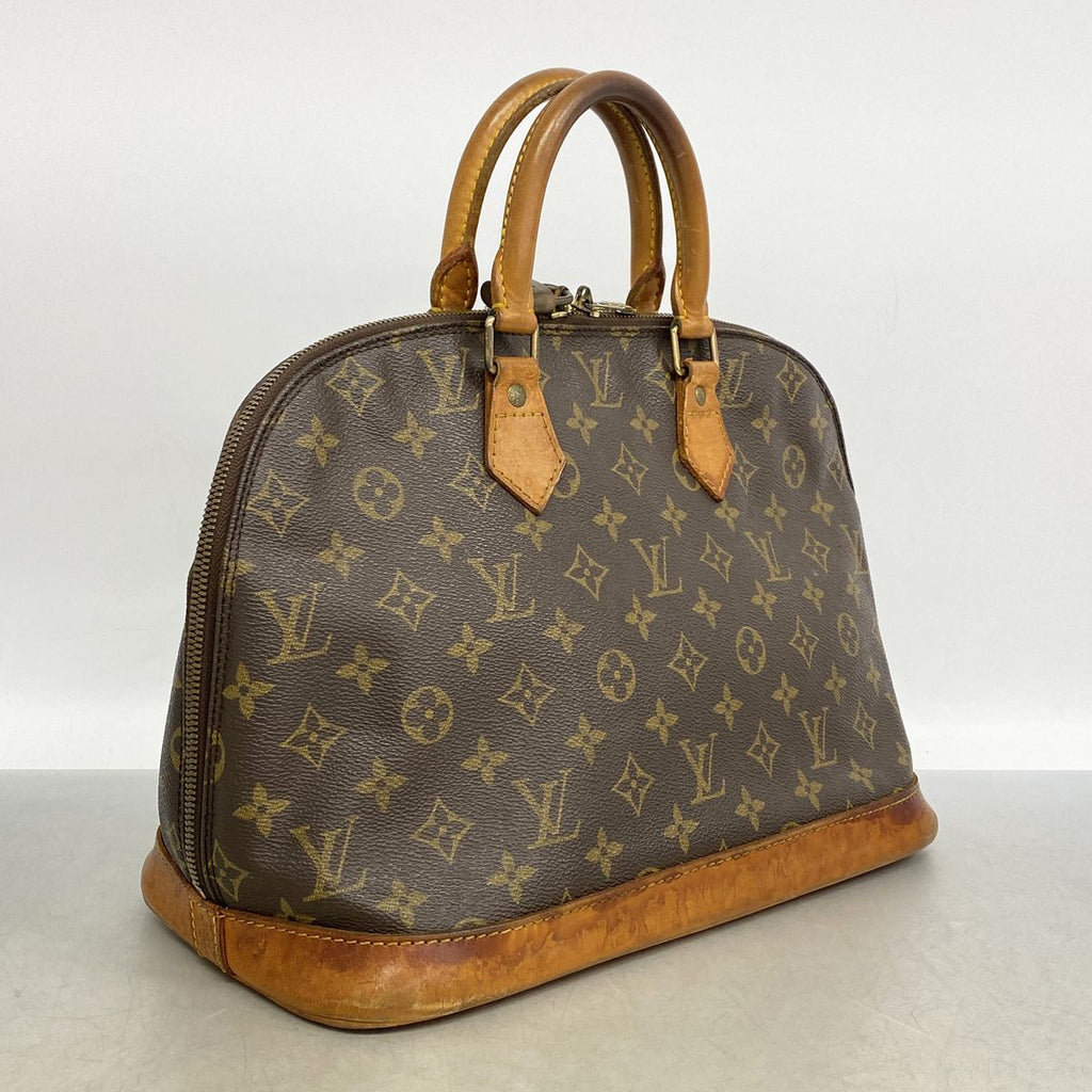 Louis Vuitton Handbag Monogram Alma Brown — view 2