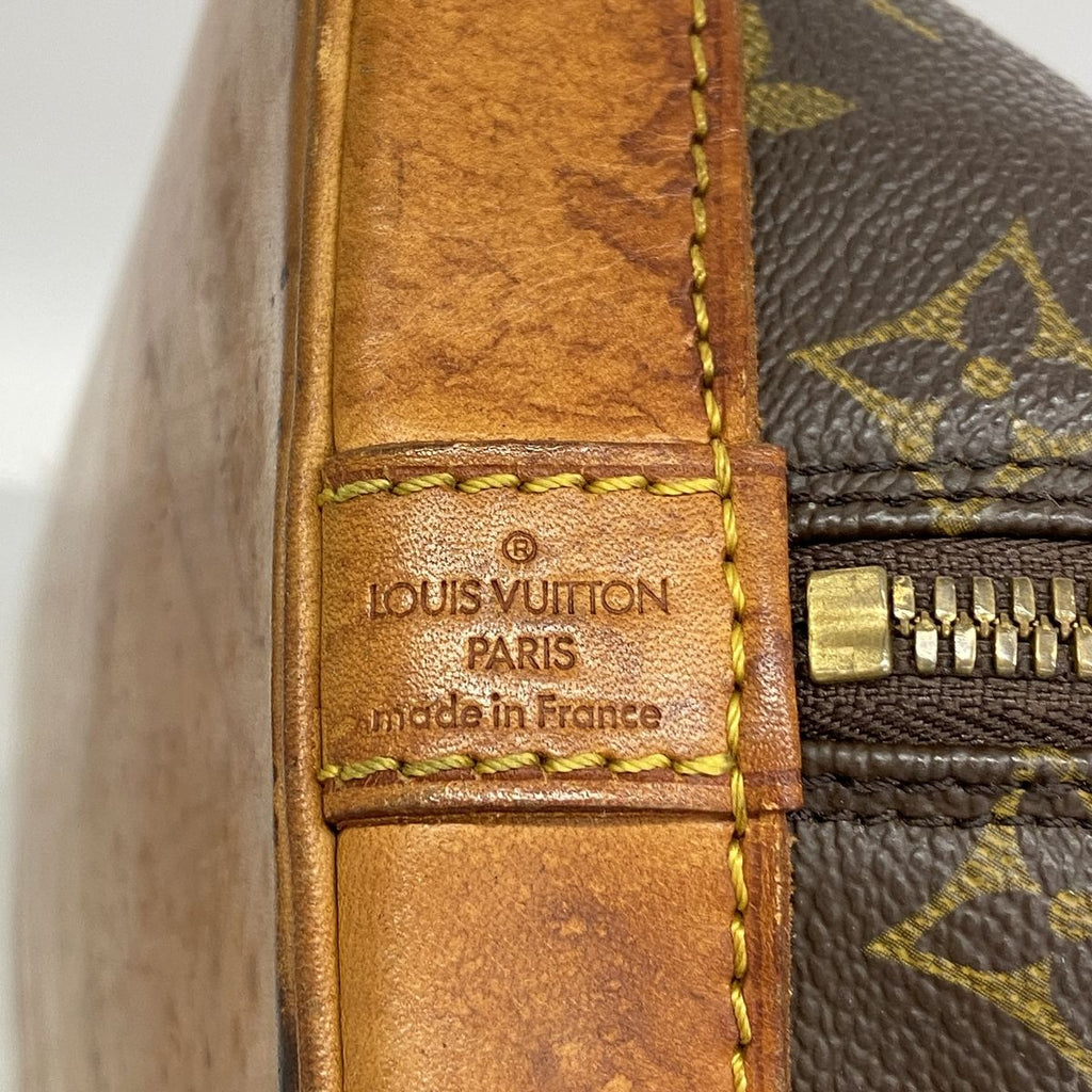 Louis Vuitton Handbag Monogram Alma Brown — view 5