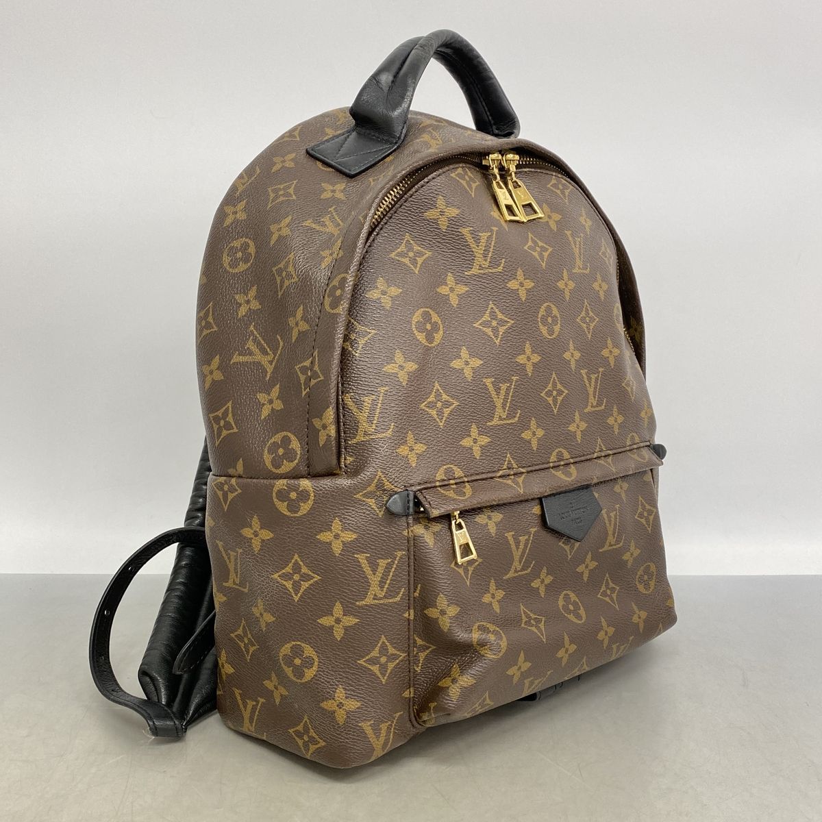 Louis Vuitton Backpack Monogram Palm Springs MM Brown — view 2