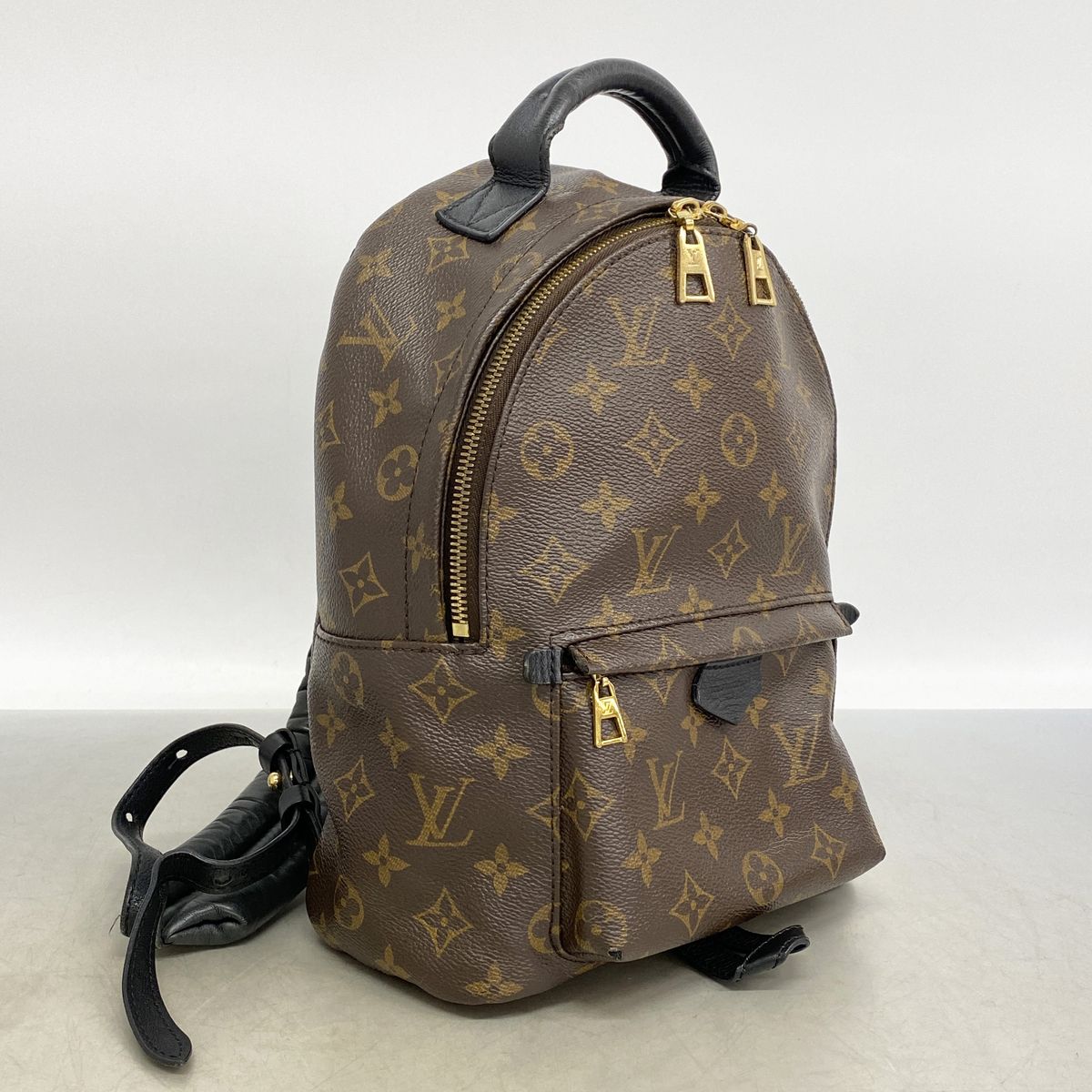 Louis Vuitton Backpack Monogram Palm Springs PM Brown — view 2