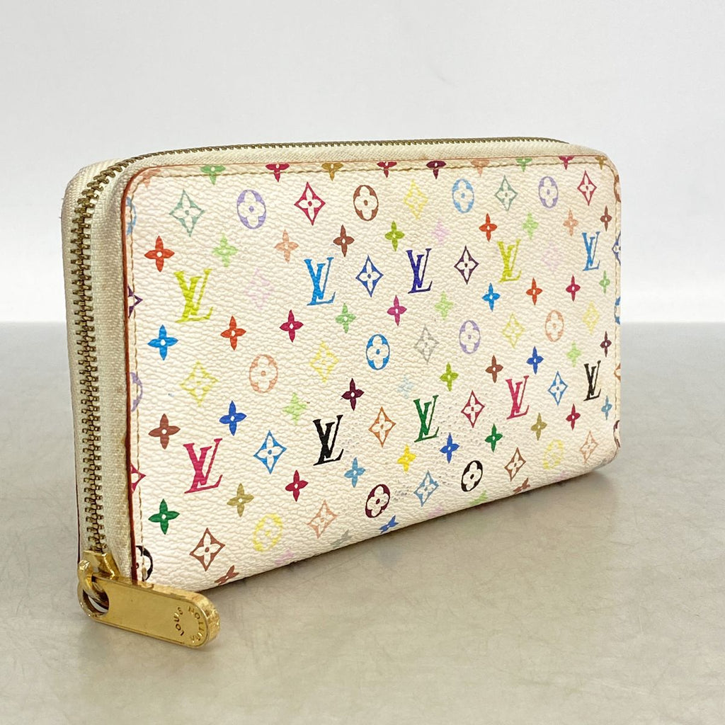 Louis Vuitton Wallet Monogram Multicolor Zippy Blanc Rich — view 2