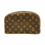 Louis Vuitton Pouch Monogram Trousse Twillet 25 Brown