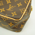 Louis Vuitton Pouch Monogram Trousse Twillet 25 Brown — view 6