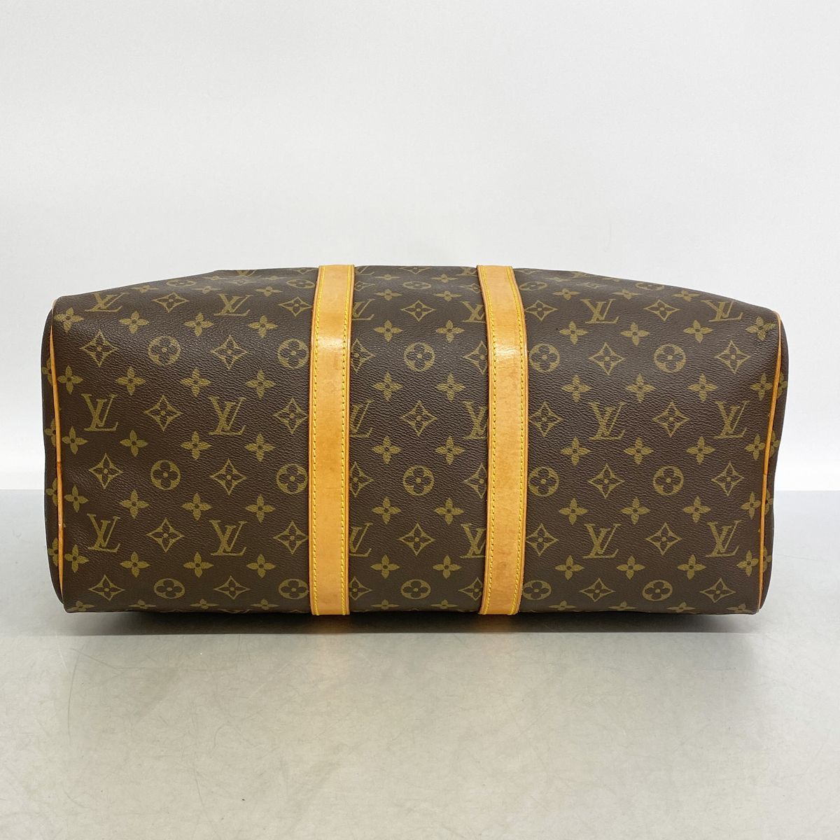 Louis Vuitton Boston Bag Monogram Keepall 45 Brown — view 3