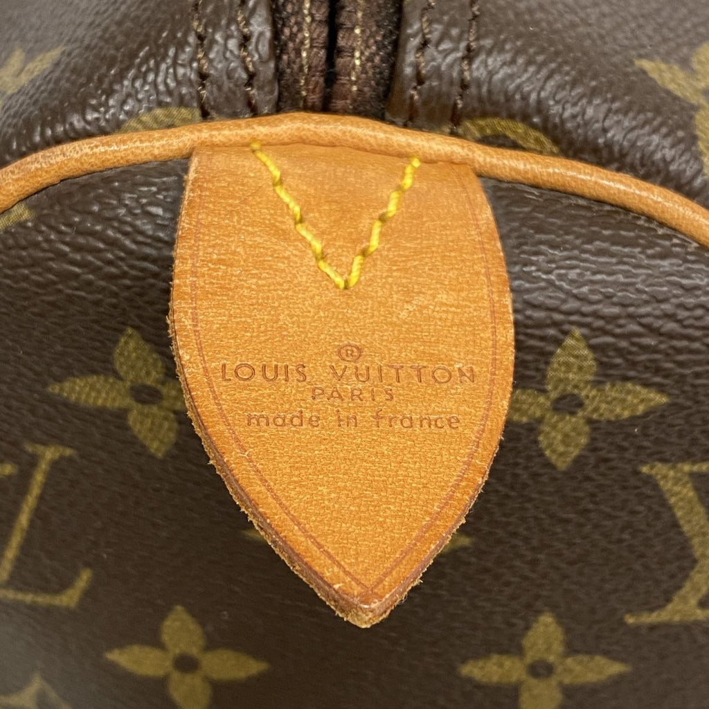 Louis Vuitton Boston Bag Monogram Keepall 45 Brown — view 5