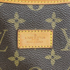 Louis Vuitton Shoulder Bag Monogram Saumur 35 Brown — view 5