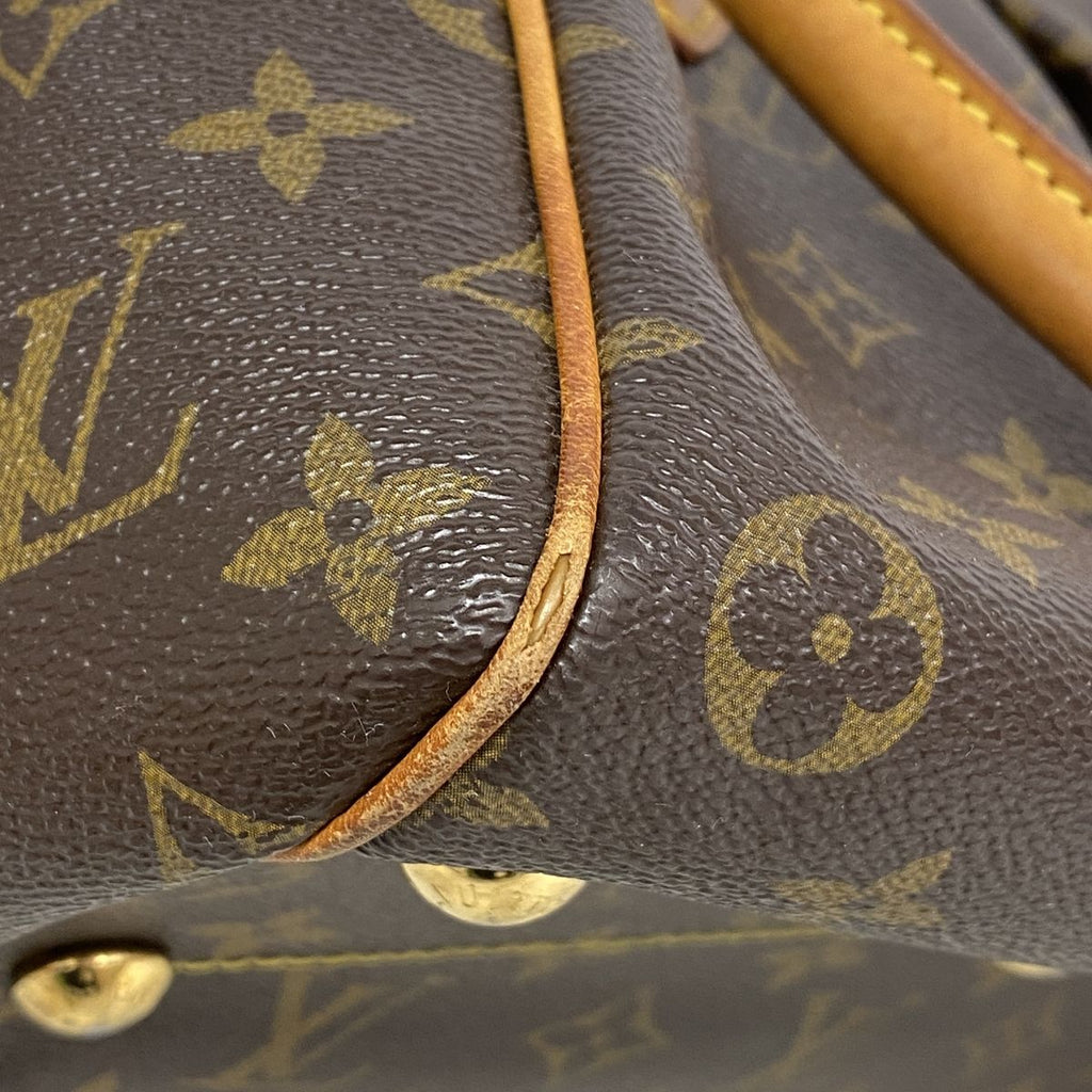 Louis Vuitton Handbag Monogram Tivoli PM Brown — view 6