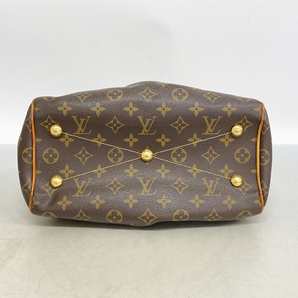 Louis Vuitton Handbag Monogram Tivoli PM Brown — view 3