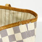 Louis Vuitton Tote Bag Damier Azur Neverfull MM Brown — view 7