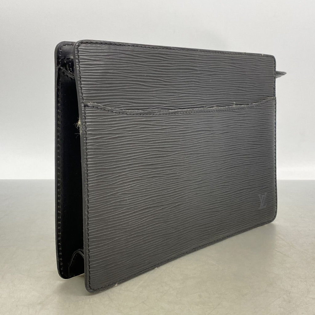 Louis Vuitton Clutch Epi Pochette Homme Noir — view 2