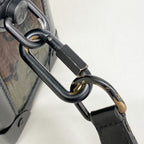 Louis Vuitton Shoulder Bag Monogram Camouflage Soft Trunk Black Khaki — view 7