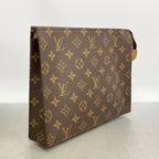 Louis Vuitton Clutch Monogram Pochette Twillet 26 Brown — view 2