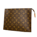 Louis Vuitton Clutch Monogram Pochette Twillet 26 Brown