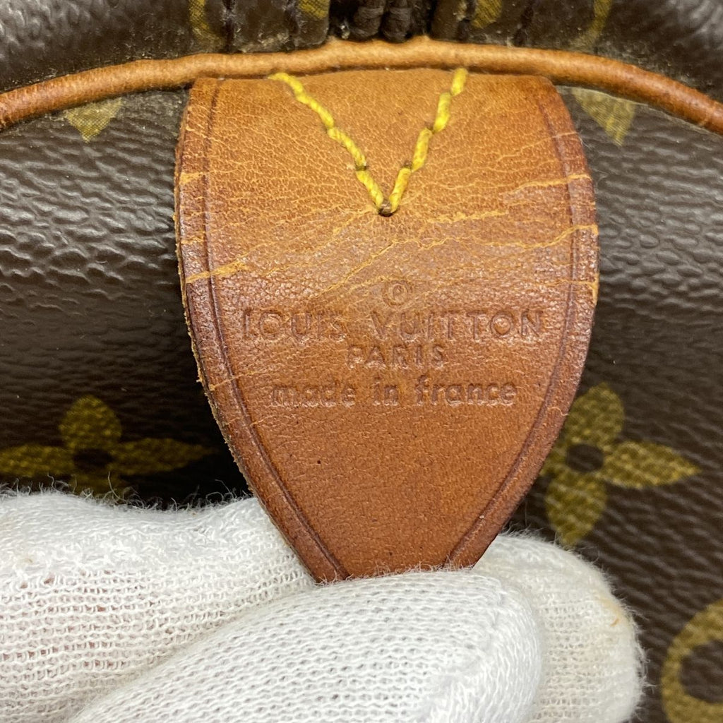 Louis Vuitton Boston Bag Monogram Keepall 55 Brown — view 5