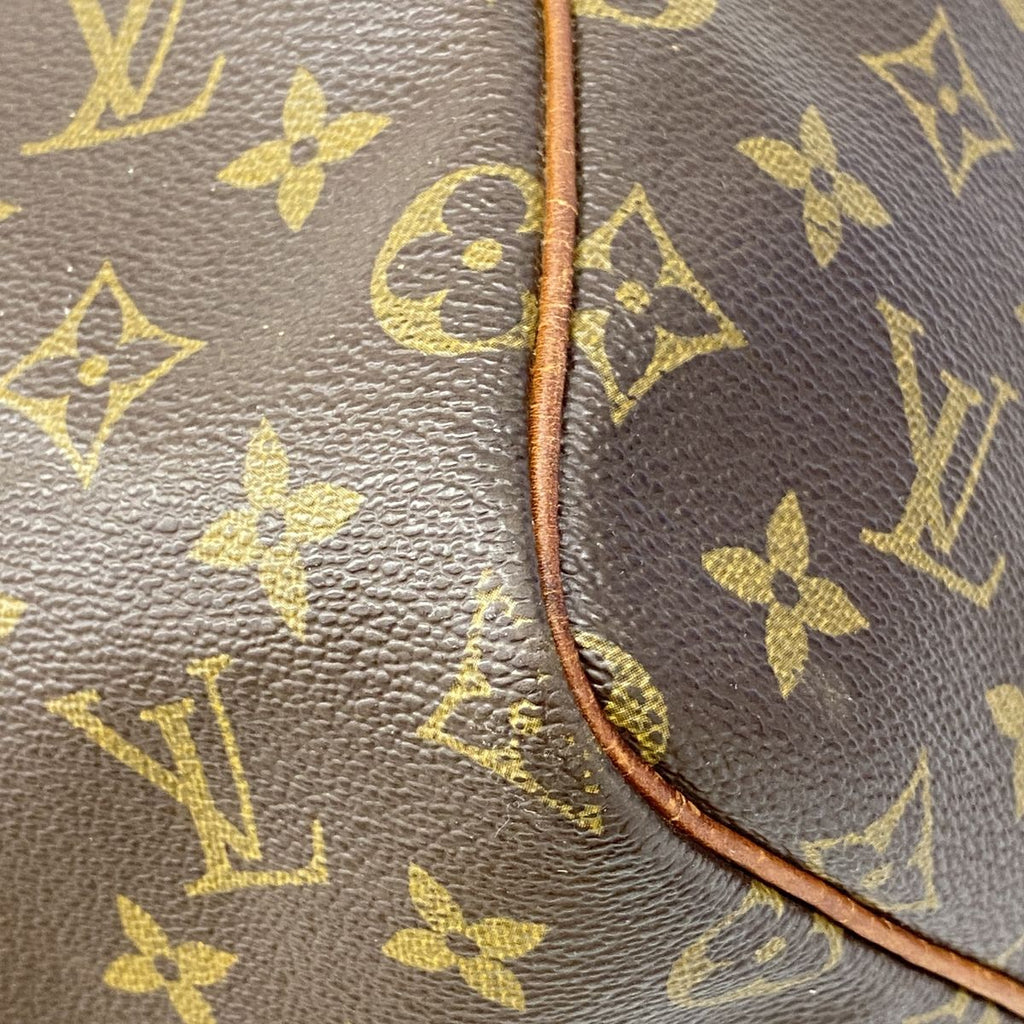Louis Vuitton Boston Bag Monogram Keepall 55 Brown — view 6