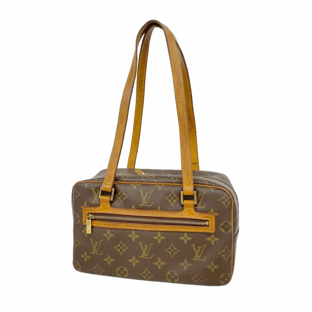 Louis Vuitton Shoulder Bag Monogram Cite MM Brown