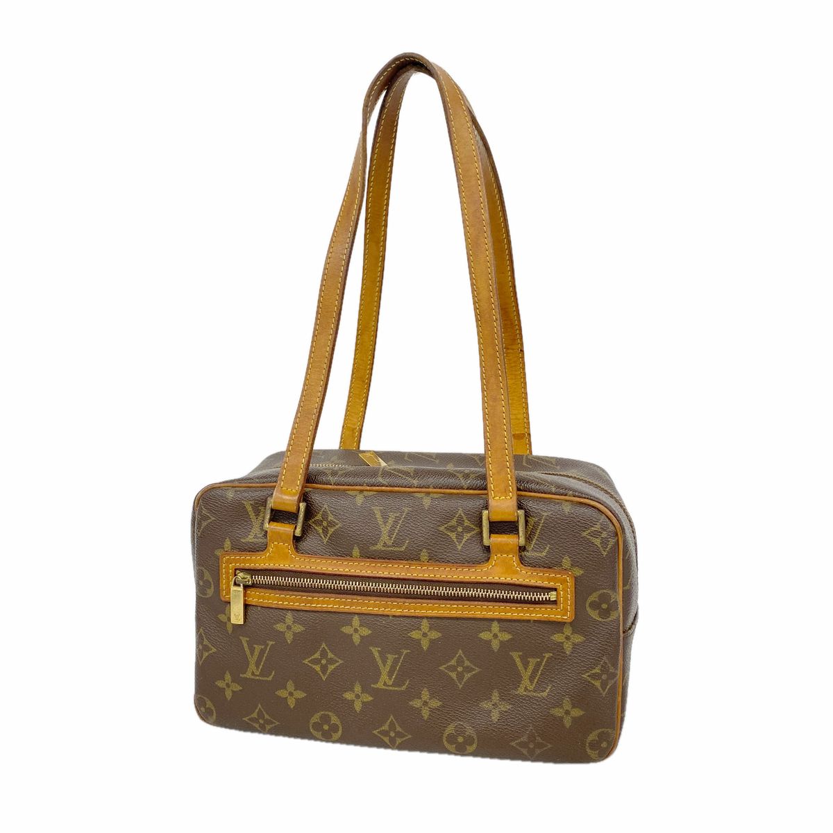 Louis Vuitton Shoulder Bag Monogram Cite MM Brown
