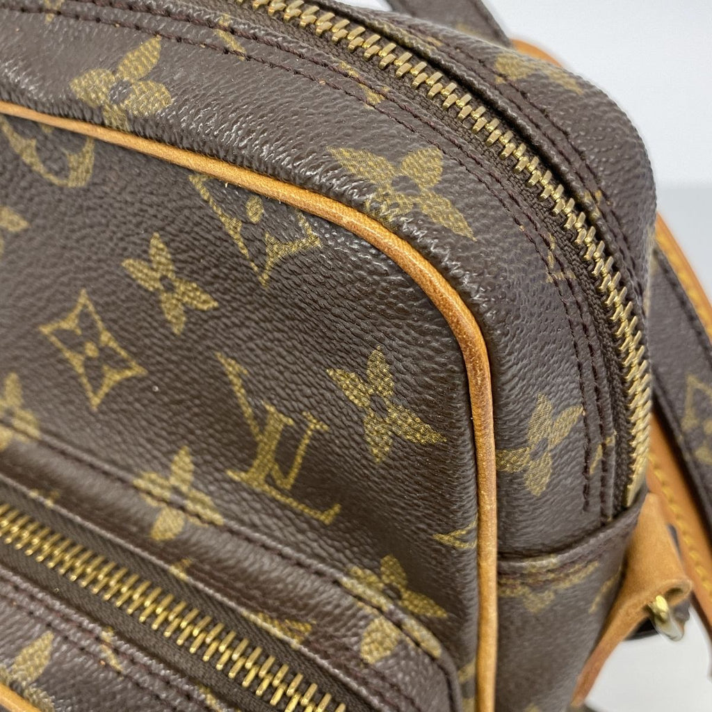 Louis Vuitton Shoulder Bag Monogram Amazon Brown — view 7