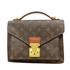 Louis Vuitton Handbag Monogram Monceau 26 Brown