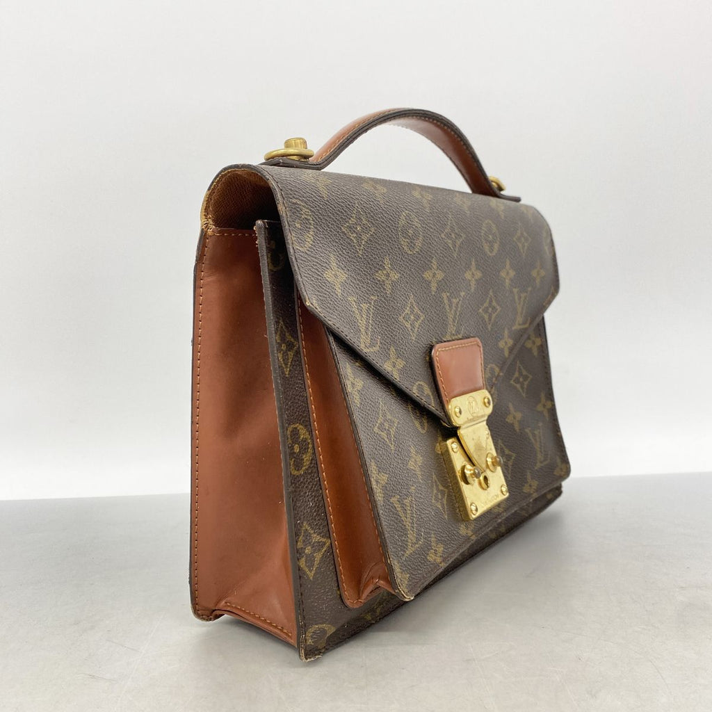 Louis Vuitton Handbag Monogram Monceau 26 Brown — view 2
