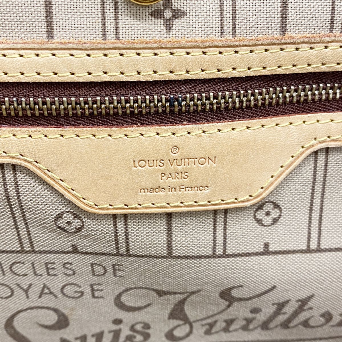 Louis Vuitton Tote Bag Monogram Neverfull MM Brown — view 5