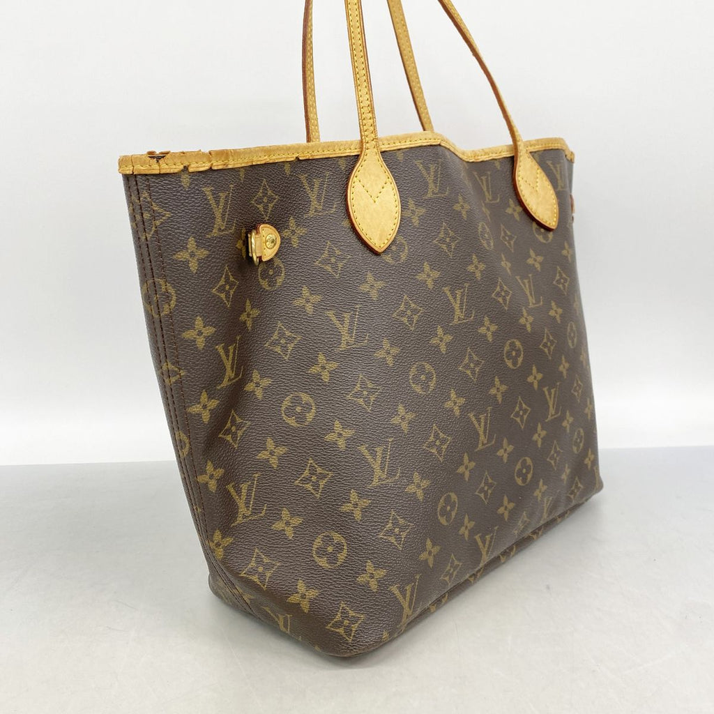 Louis Vuitton Tote Bag Monogram Neverfull MM Brown — view 2